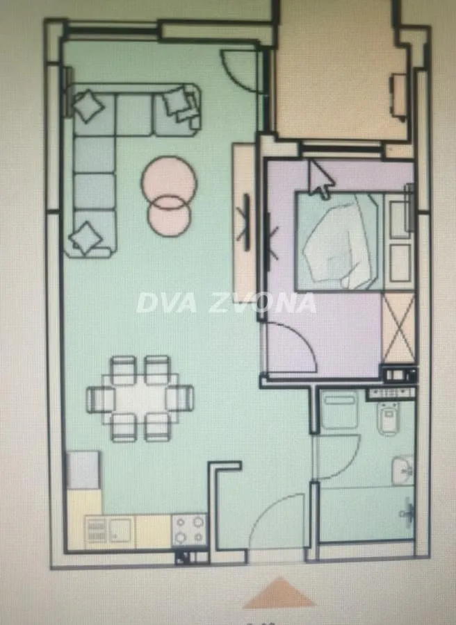 Prodaja, dvosoban stan, 40m², Podbara, Novi Sad Sve Podlokacije