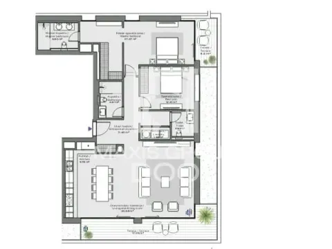 Prodaja, dvosoban stan, 141m², Savski Venac, Beograd - image 2