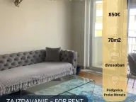 Rent, two bedroom apartment, 70m², Preko Morače, Podgorica