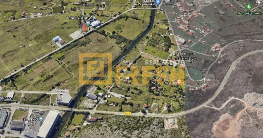 Prodaja, plac, 3100m², Farmaci, Podgorica