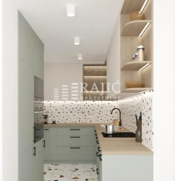 Modern kitchen with light cabinetry and built-in appliances. - image 3