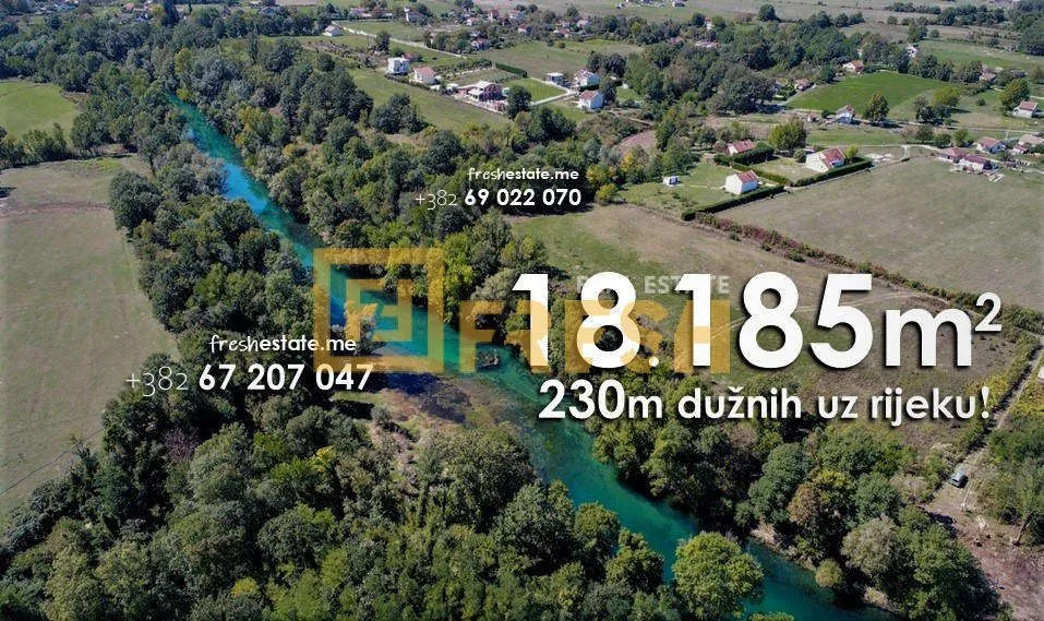 Prodaja, plac, 18185m², Danilovgrad, Crna Gora