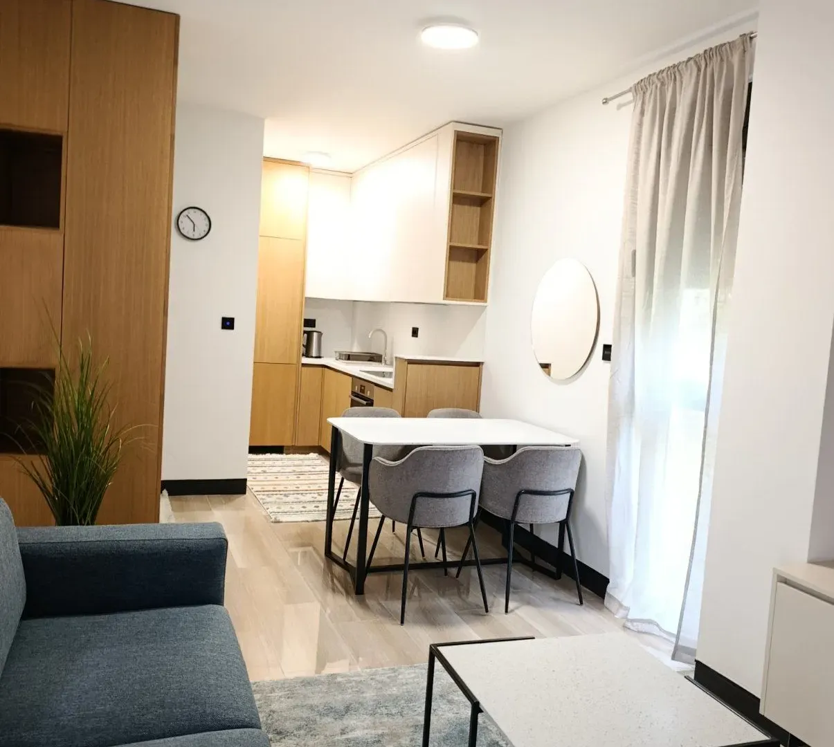 Rent, one bedroom apartment, 45m², Vezirov Most, Podgorica