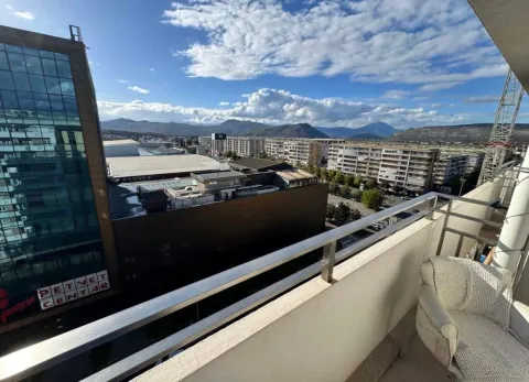 View of the city and surrounding mountains from the balcony. - image 2