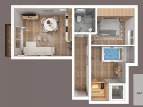 Sale, three bedroom apartment, 58m², Divčibare, Valjevo - image 6