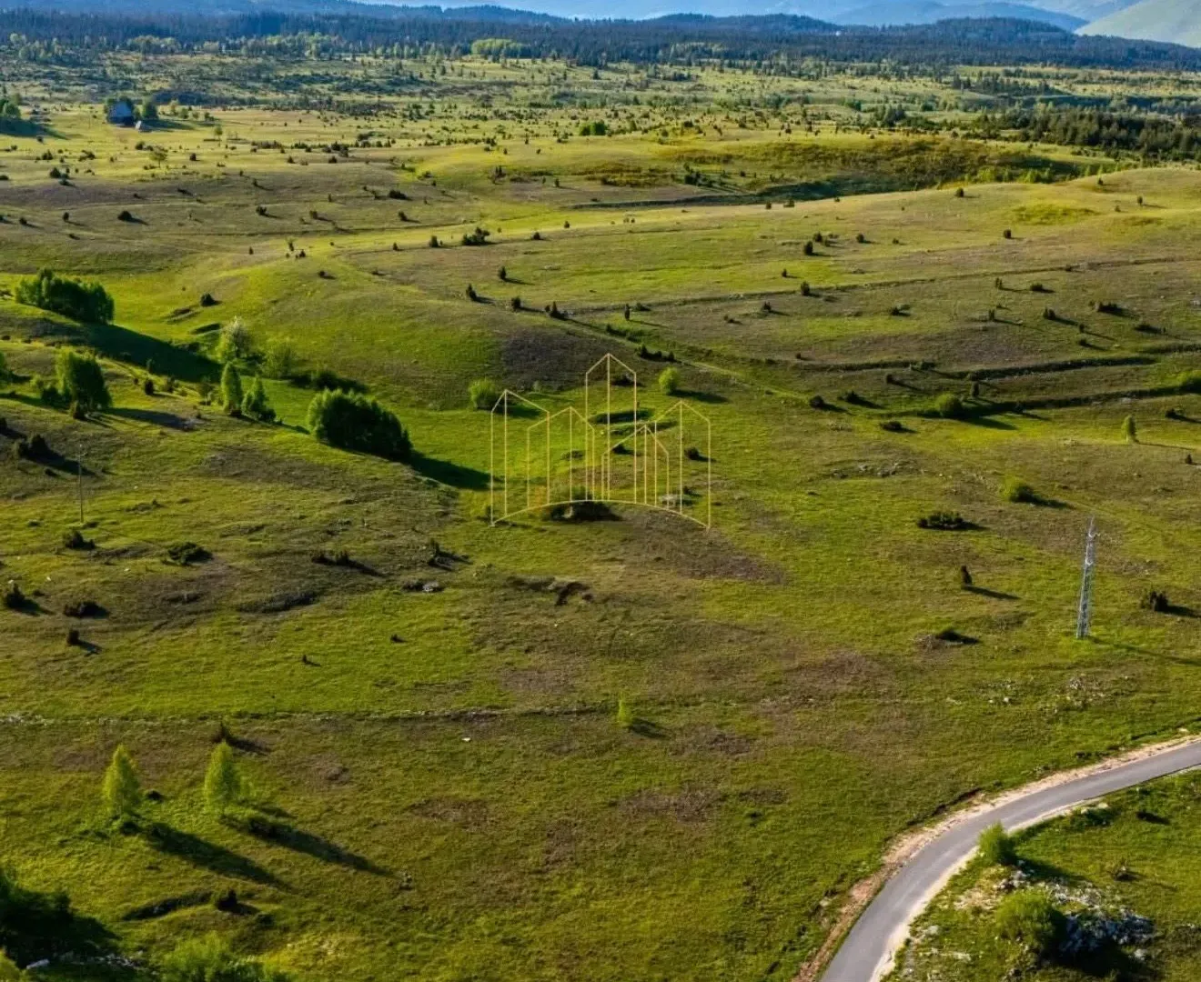 Prodaja, plac, 500m², Borje, Žabljak