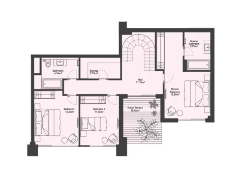 Sale, four bedroom apartment, 258m², Centar, Budva - image 10