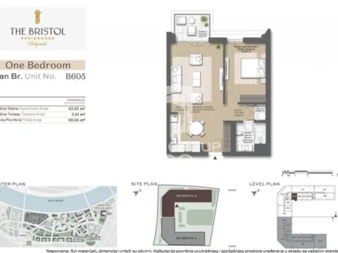 Sale, one bedroom apartment, 146m², Savski Venac, Beograd - image 10