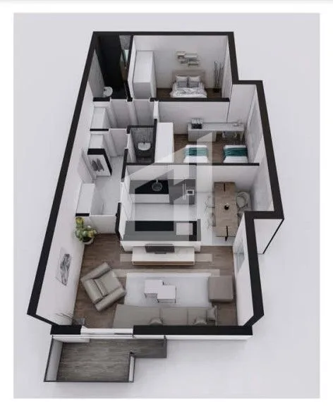 Prodaja, dvosoban stan, 67m², Tivat, Crna Gora