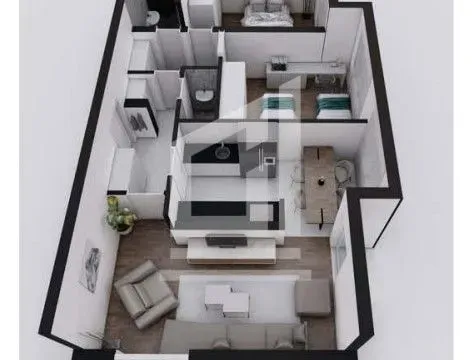 Prodaja, dvosoban stan, 67m², Tivat, Crna Gora - image 3