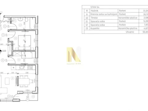 Prodaja, dvosoban stan, 51m², Telep, Novi Sad Sve Podlokacije - image 4