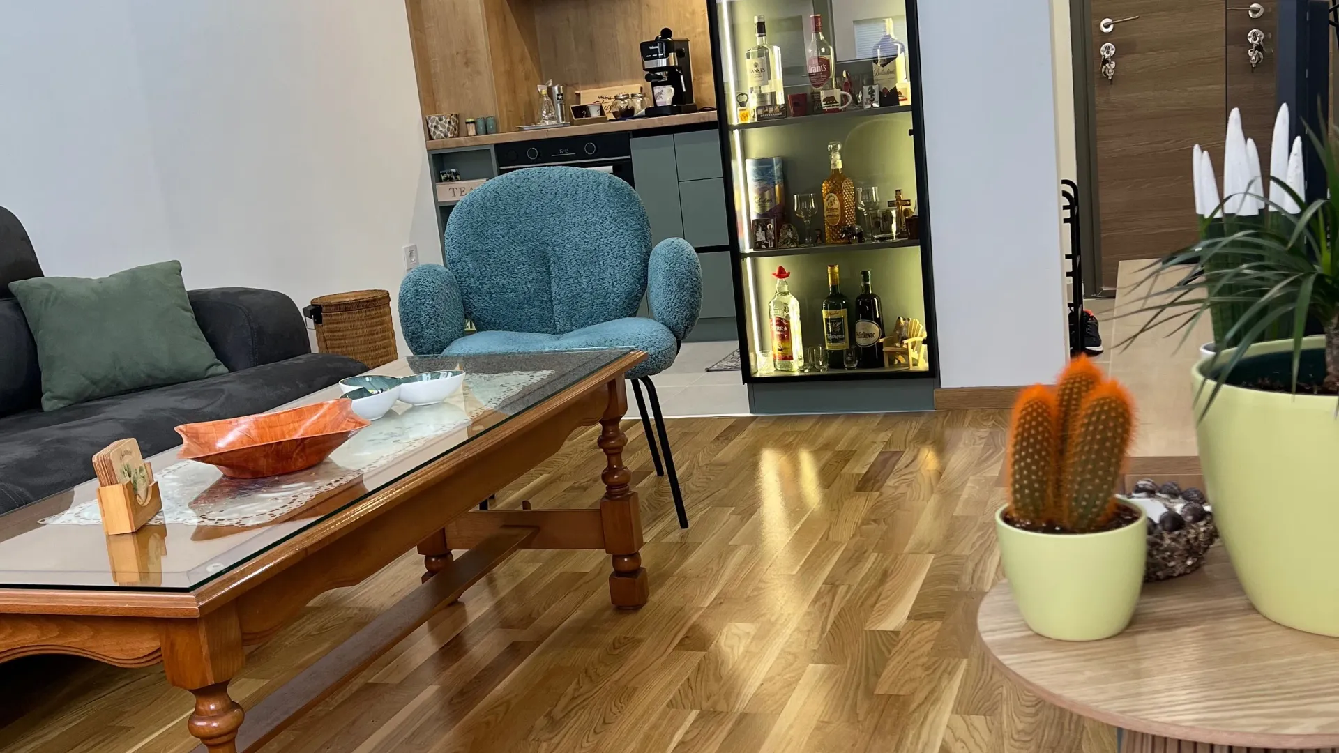Rent, one bedroom apartment, 40m², Zabjelo, Podgorica