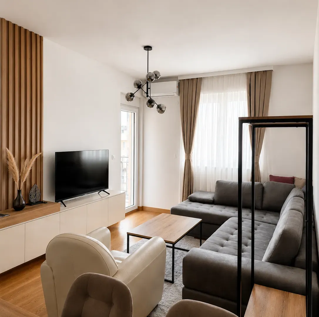 Izdavanje, jednosoban stan, 48m², New City, Podgorica