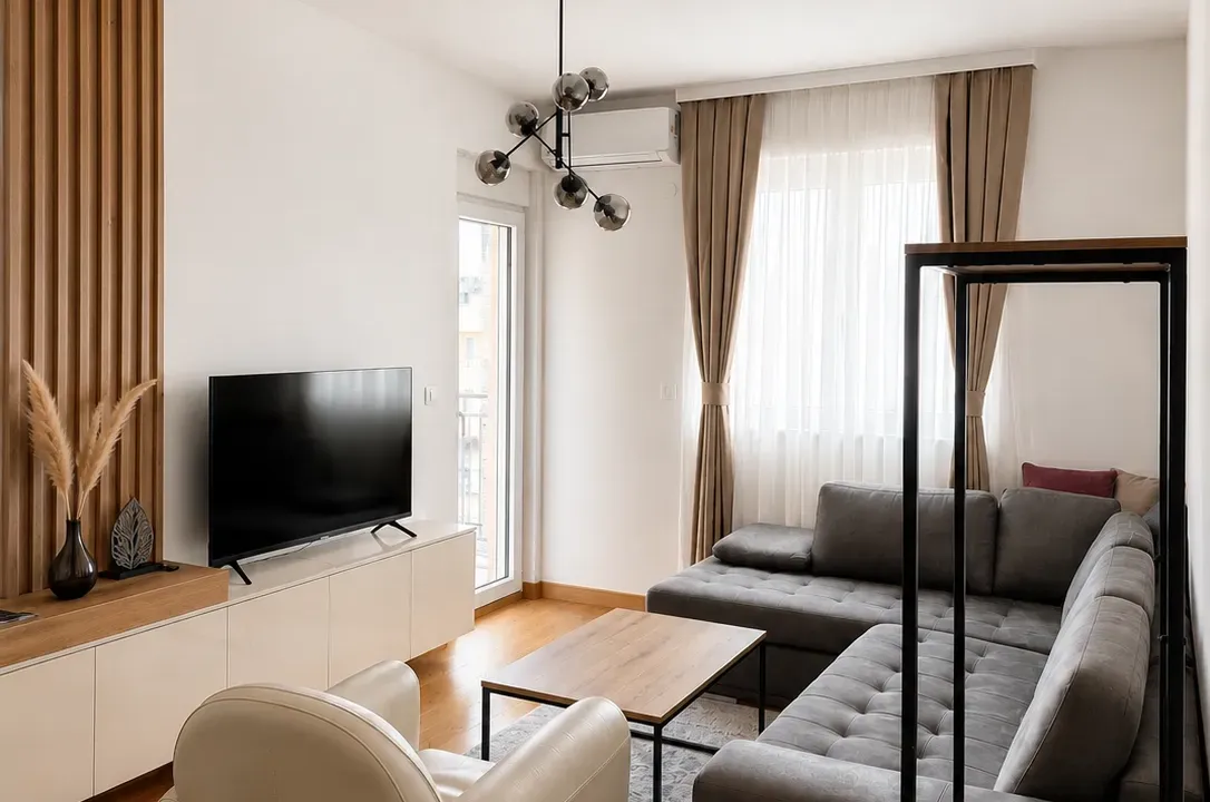 Rent, one bedroom apartment, 48m², New City, Podgorica