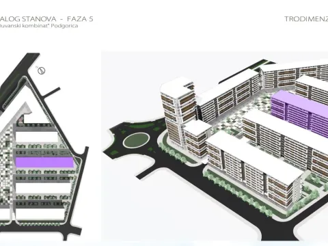 Prodaja, jednosoban stan, 40m², Central Point, Podgorica - image 2