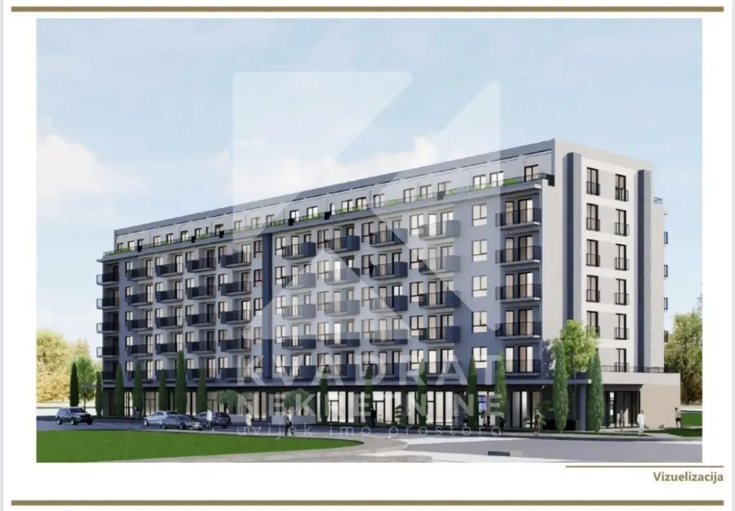 Prodaja, jednosoban stan, 47m², Zagorič, Podgorica