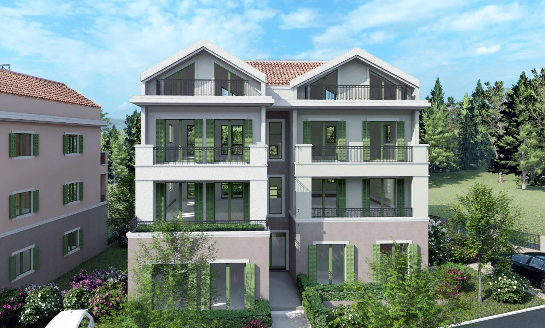 Prodaja, jednosoban stan, 44m², Tivat, Crna Gora