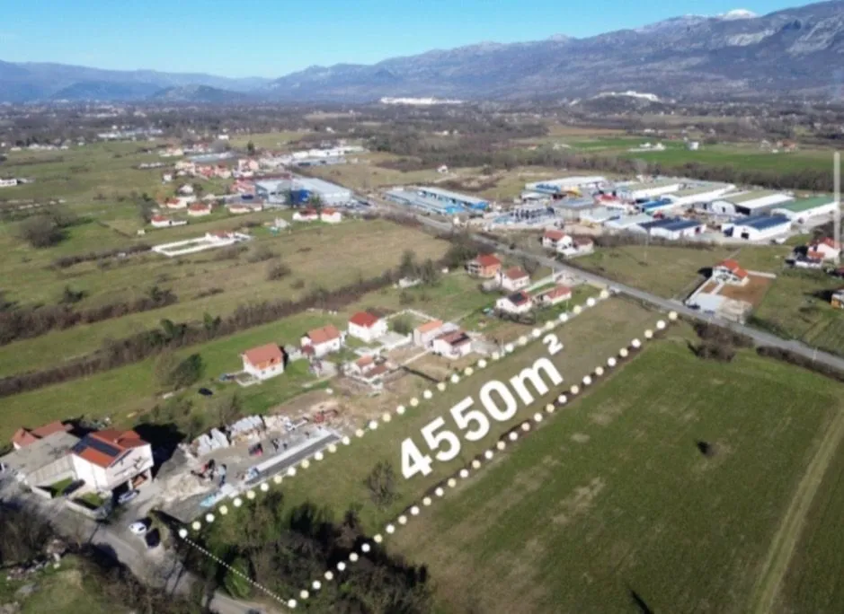 Prodaja, plac, 4550m², Kosić, Danilovgrad