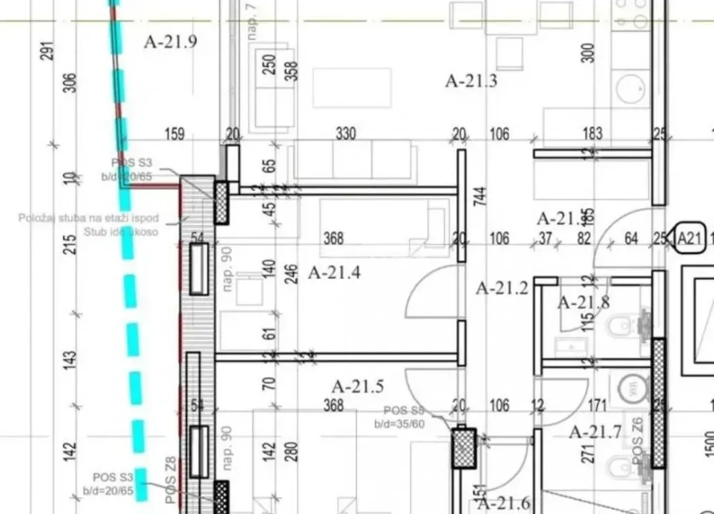 Prodaja, dvosoban stan, 60m², Pančevo, Srbija
