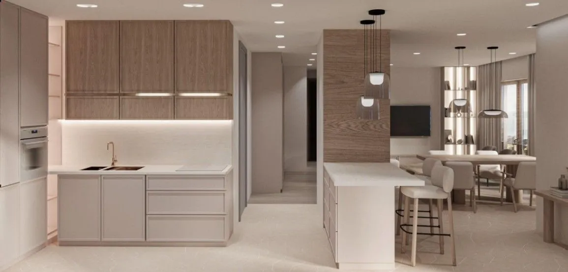 Prodaja, jednosoban stan, 44m², Marići, Tivat