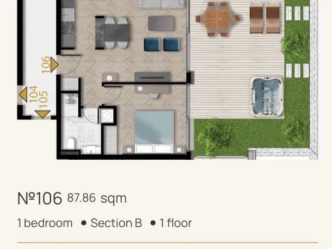 Prodaja, jednosoban stan, 88m², Porto Montenegro, Tivat - image 2