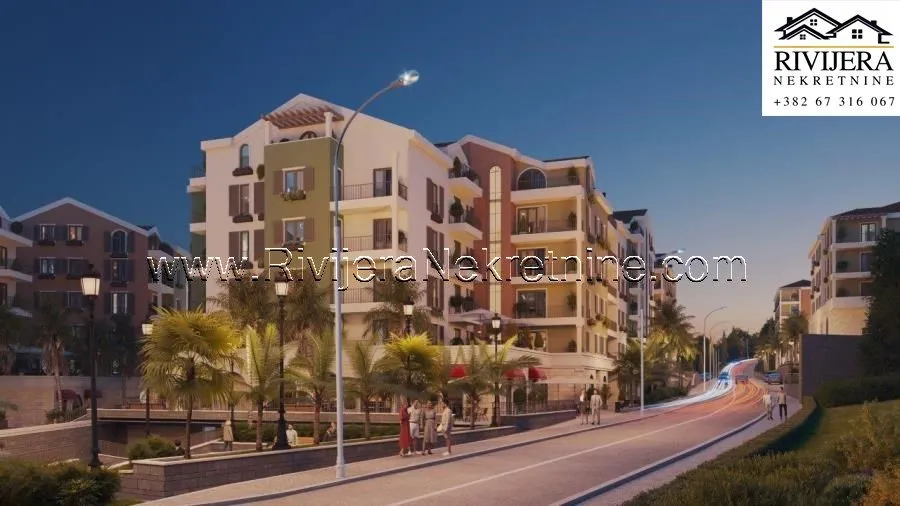 Sale, one bedroom apartment, 51m², Donja Lastva, Tivat