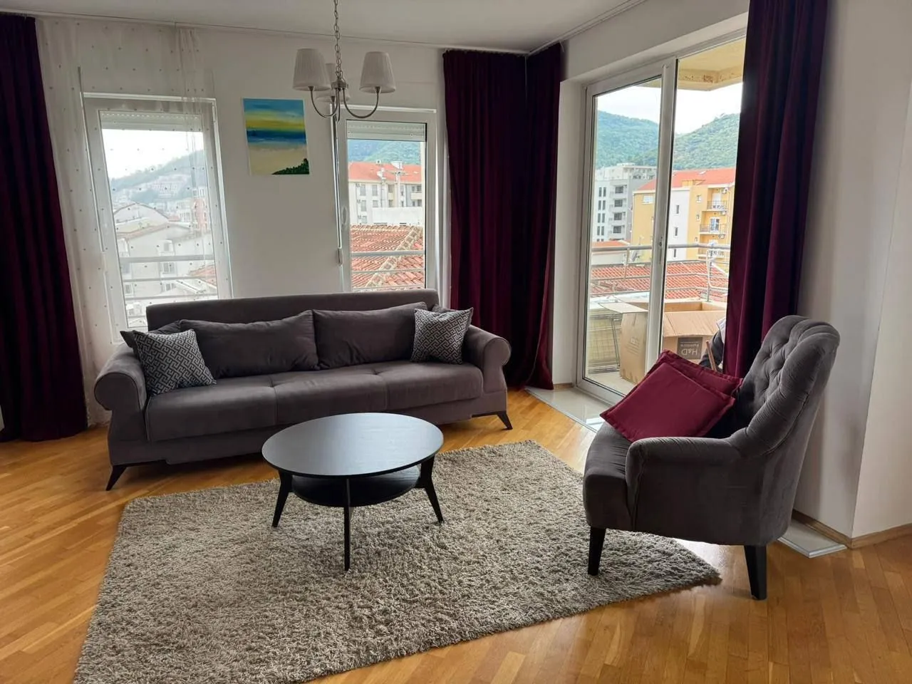 Rent, one bedroom apartment, 60m², Babilonija, Budva