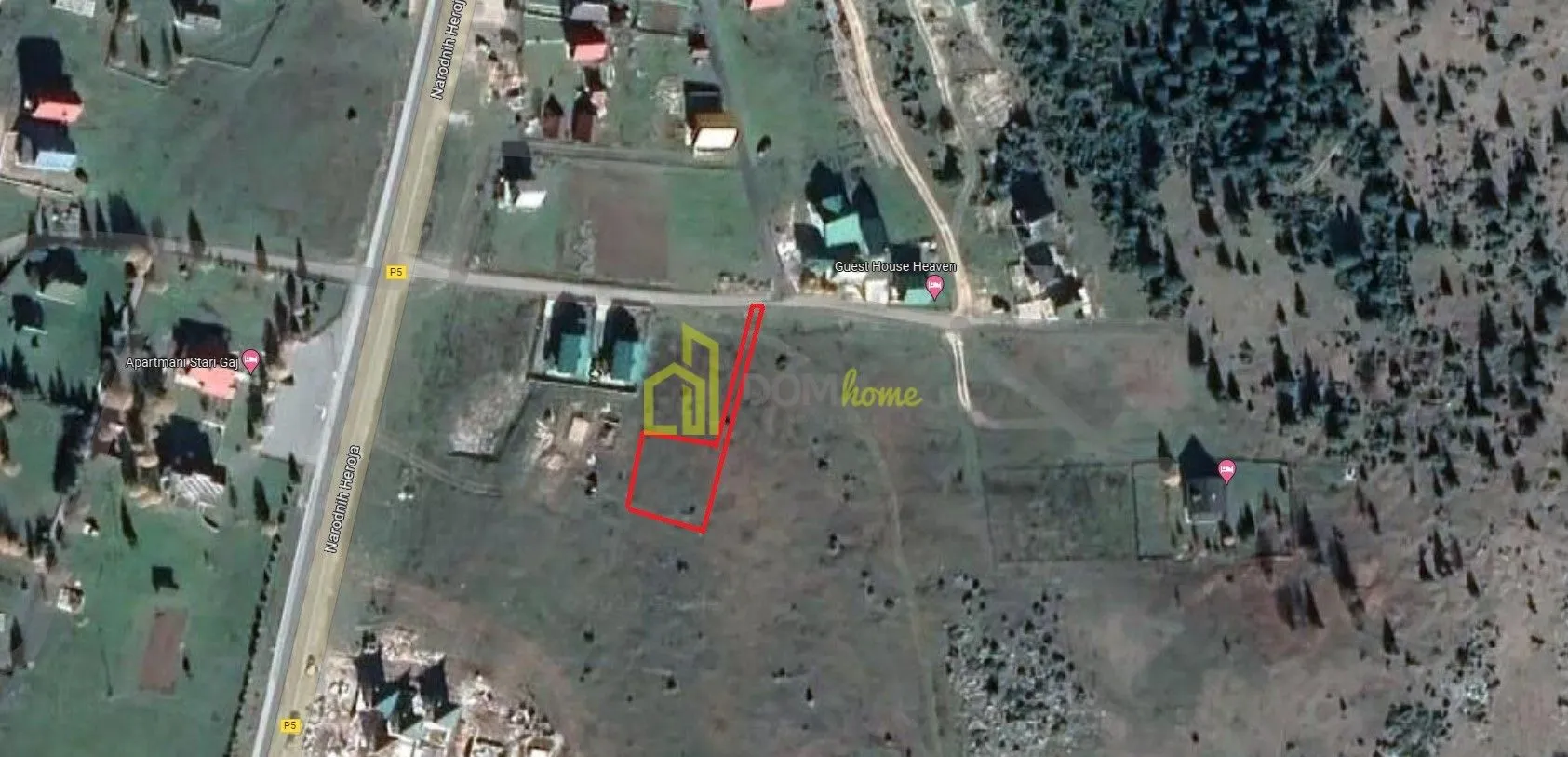 Prodaja, plac, 841m², Žabljak, Crna Gora