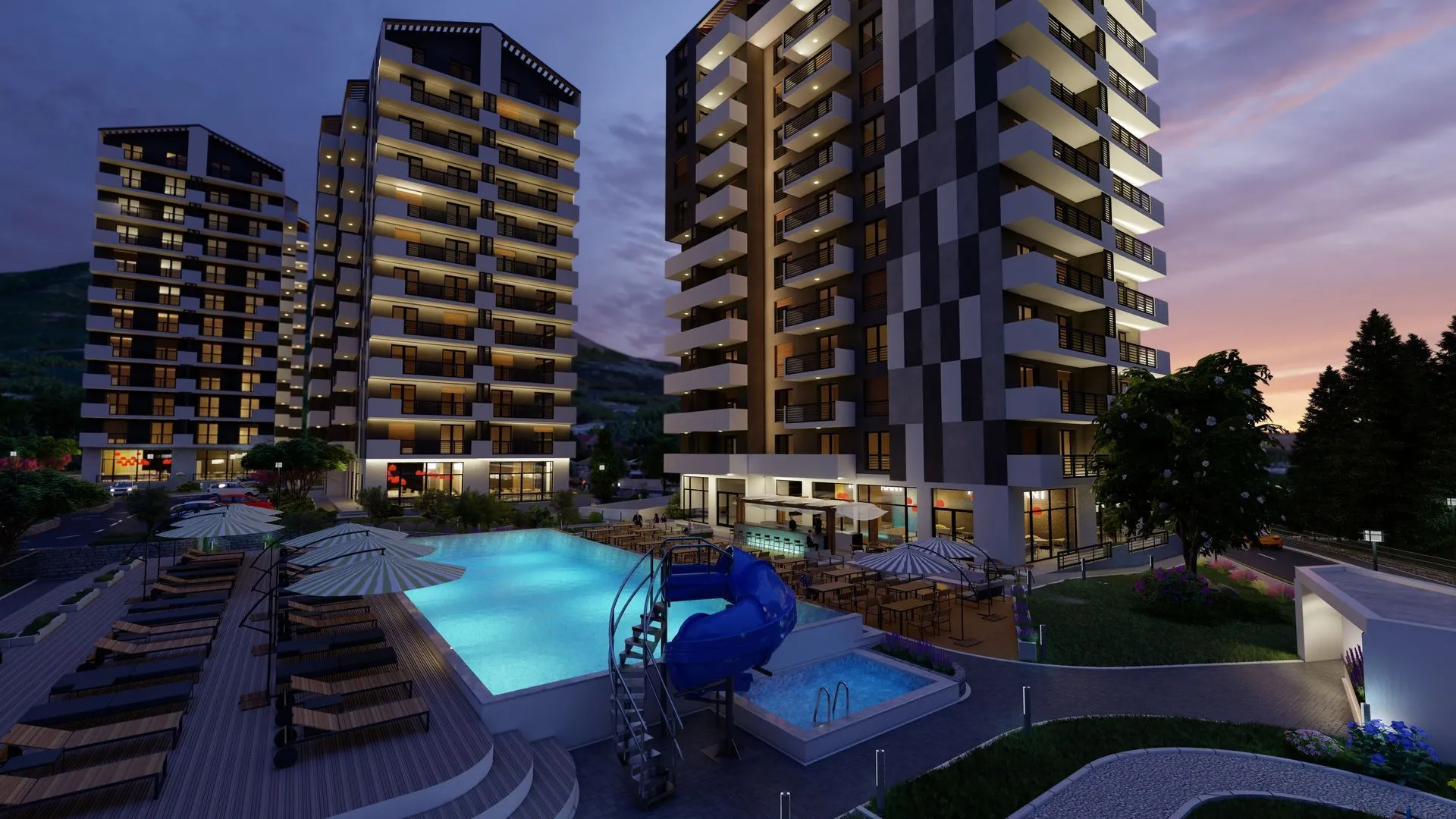 Sale, one bedroom apartment, 57m², Bar, Crna Gora