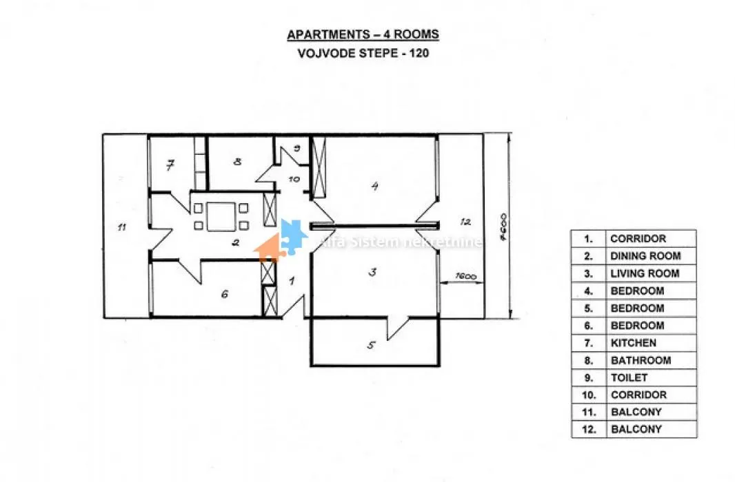 Izdavanje, četvorosoban stan, 115m², Voždovačka Crkva, Voždovac Sve Podlokacije