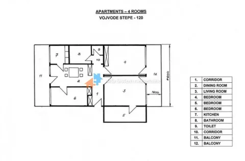 Izdavanje, četvorosoban stan, 115m², Voždovačka Crkva, Voždovac Sve Podlokacije - image 10
