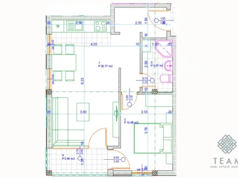 Prodaja, jednosoban stan, 45m², Central Point, Podgorica - image 3