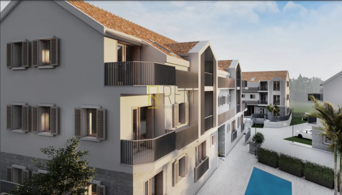 Sale, one bedroom apartment, 48m², Risan, Kotor