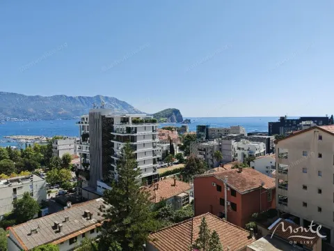 Pogled sa terase na grad, planine i more. - image 31