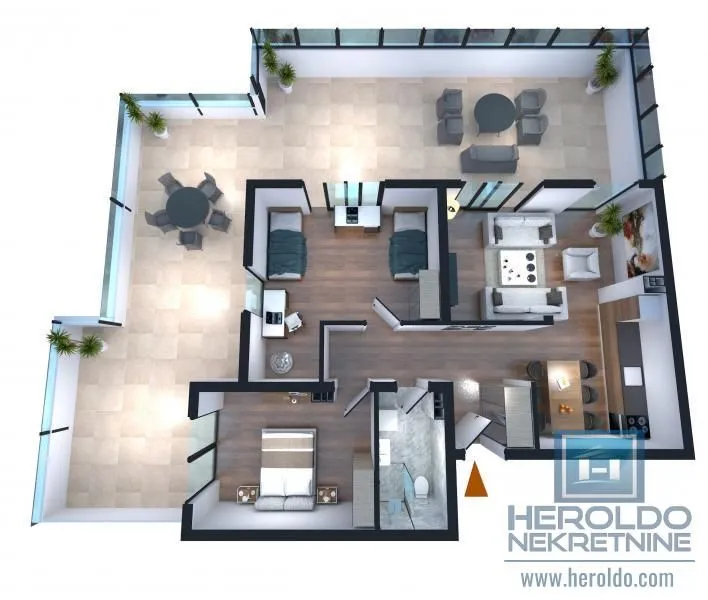 Prodaja, trosoban stan, 172m², Centar, Jagodina
