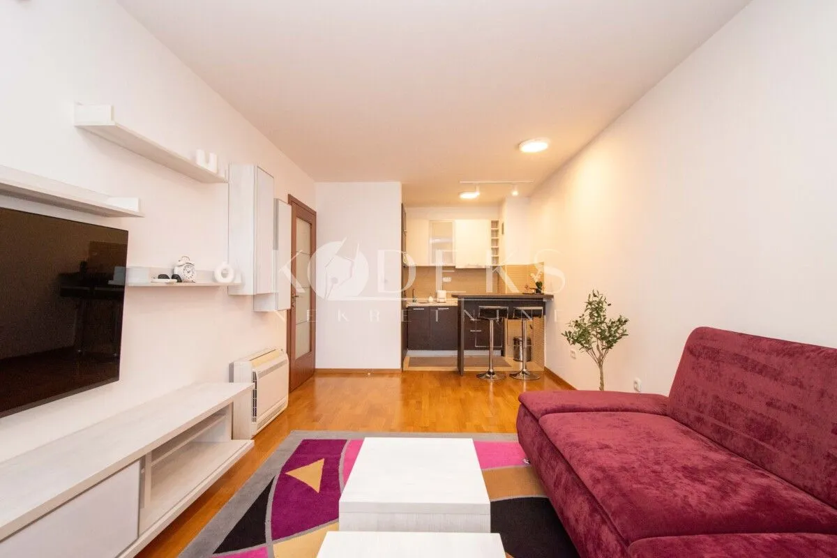Izdavanje, jednosoban stan, 43m², Tološka šuma, Podgorica