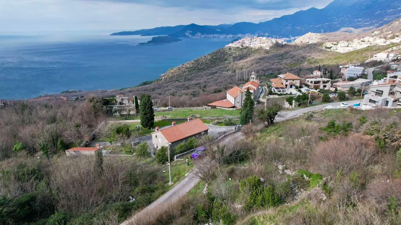 Prodaja, plac, 155m², Blizikuće, Budva