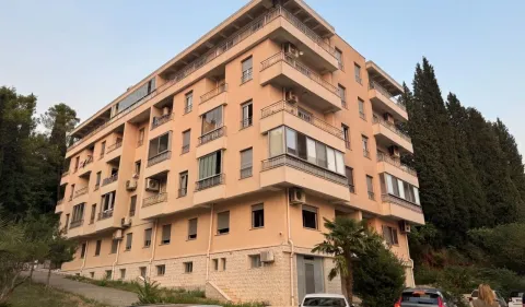 Exterior view of the residential building with balconies and surrounding greenery. - image 13