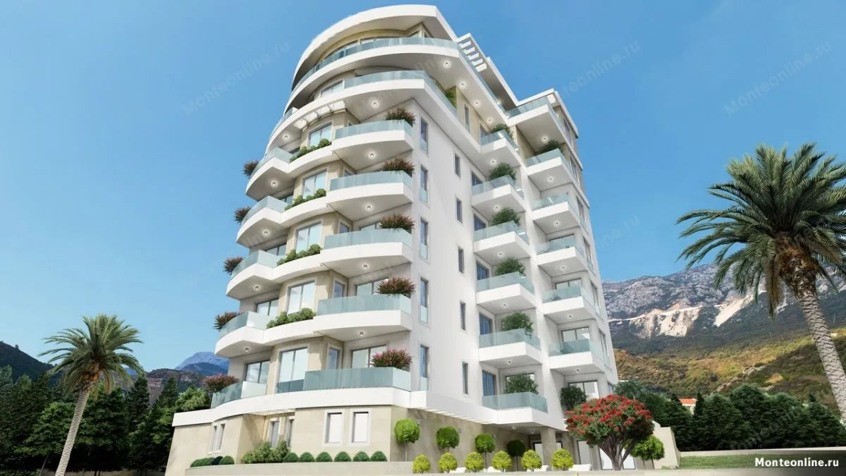 Sale, one bedroom apartment, 40m², Bečići, Budva
