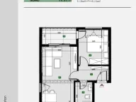 Prodaja, jednosoban stan, 45m², Čeluga, Bar - image 1