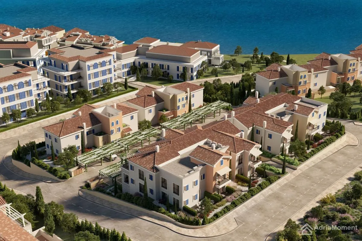 Sale, one bedroom apartment, 58m², Luštica Bay, Tivat