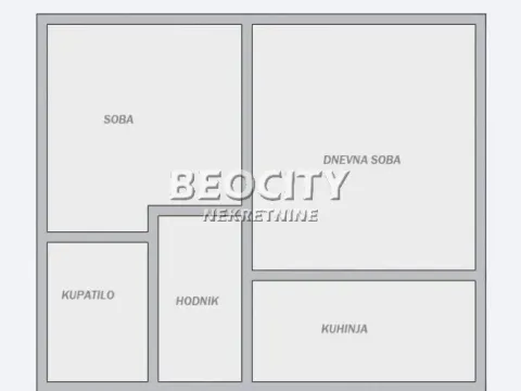 Izdavanje, dvosoban stan, 48m², Banovo Brdo, Beograd - image 17