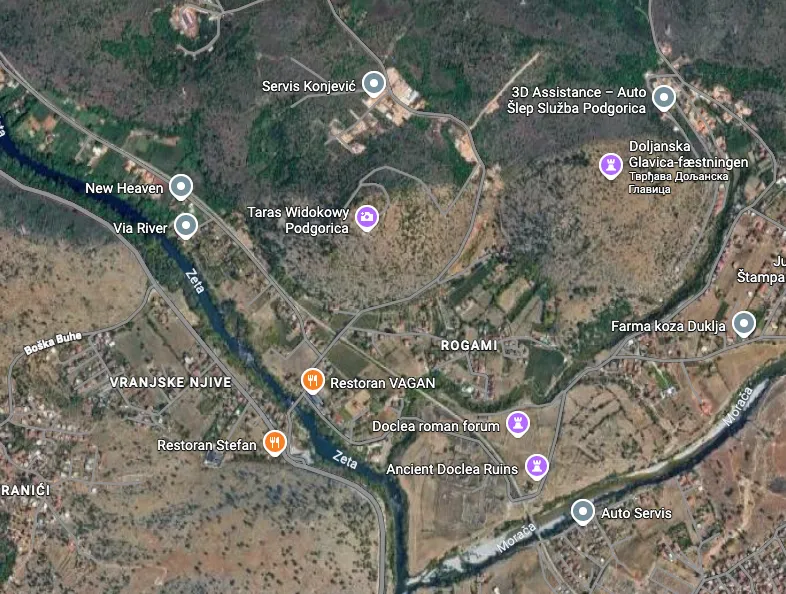 Izdavanje, plac, 8000m², Rogami, Podgorica