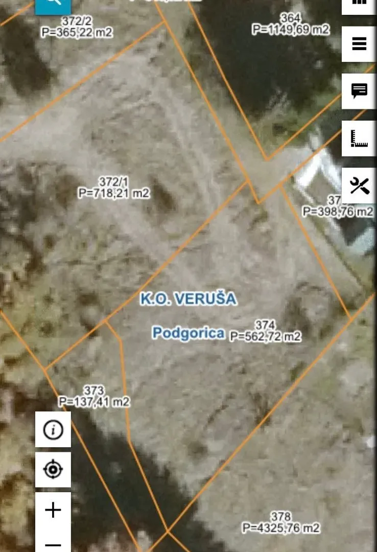 Prodaja, plac, 700m², Podgorica, Crna Gora