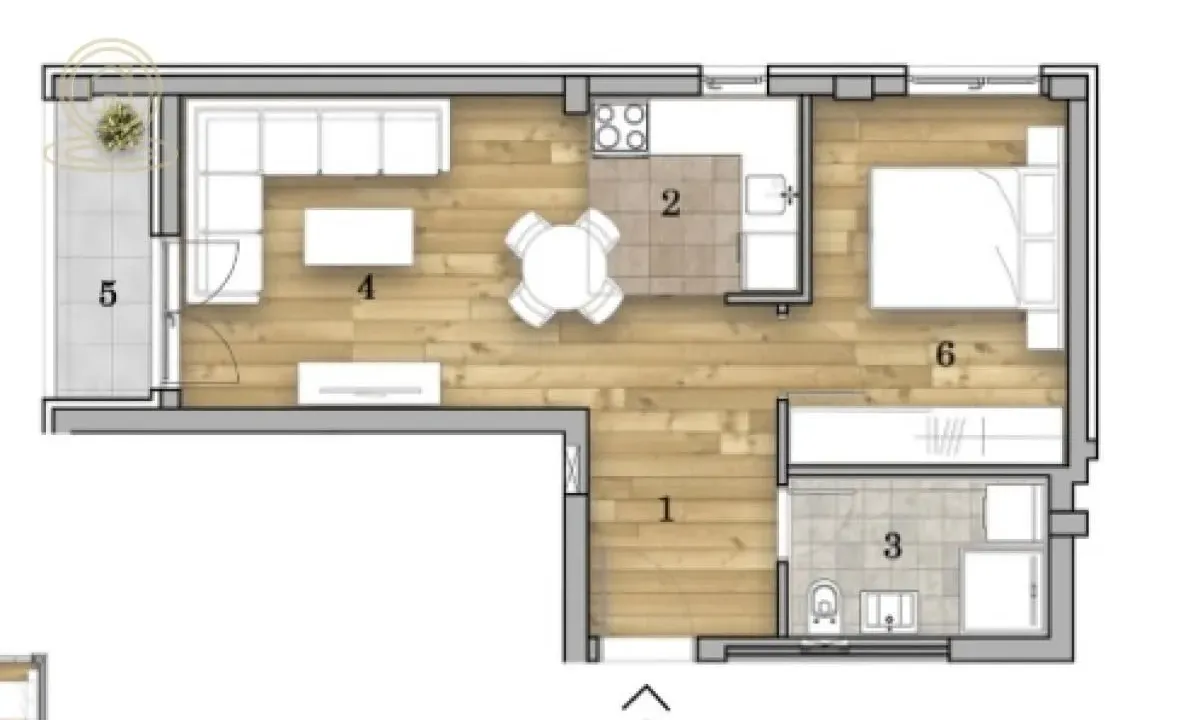 Prodaja, dvosoban stan, 43m², Liman 4, Novi Sad Sve Podlokacije