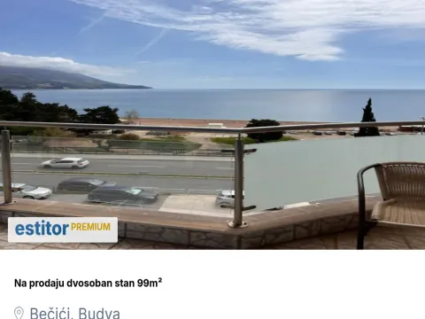 Prodaja, dvosoban stan, 99m², Bečići, Budva - image 1
