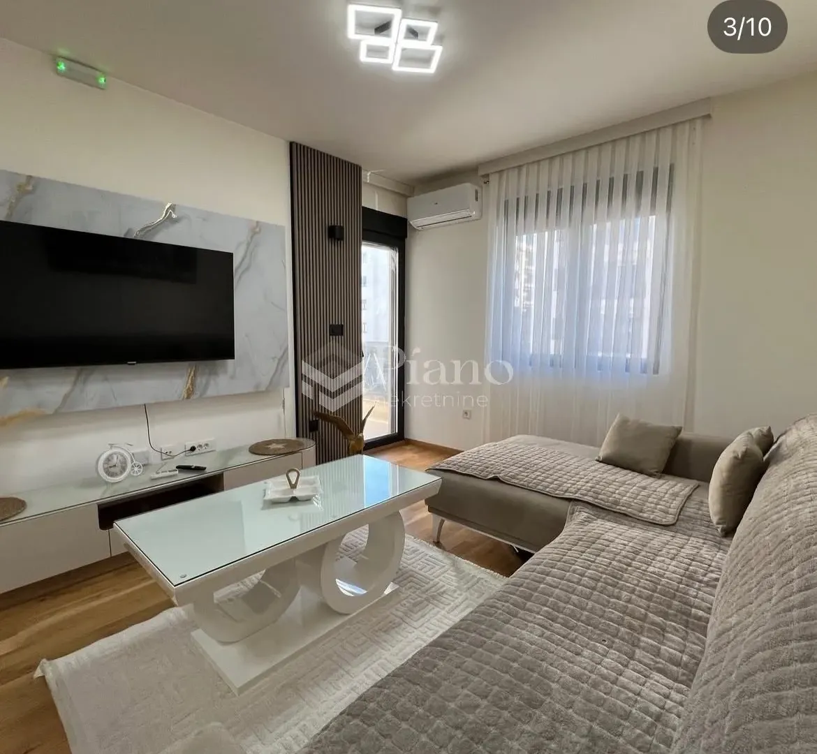 Rent, one bedroom apartment, 48m², City Kvart, Podgorica