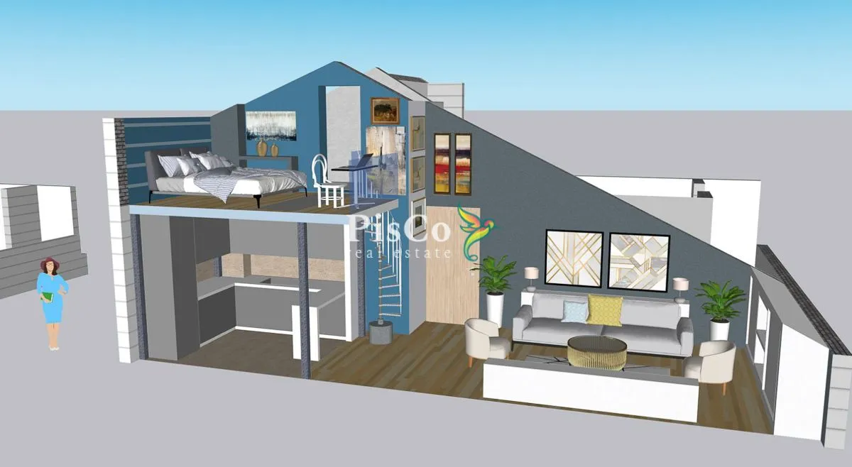 Prodaja, jednosoban stan, 52m², Stari Aerodrom, Podgorica