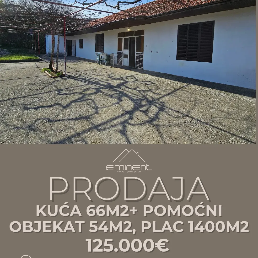 Prodaja, kuća, 66m², Beri, Podgorica
