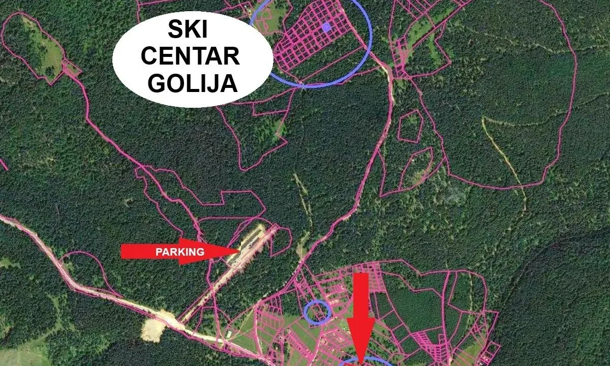 Sale, land lot, 500m², Golija, Ivanjica